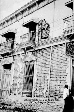 1917 El Salvador Earthquake Photo