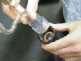 vessel and o-ring in screw cap