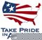 Take Pride in America button