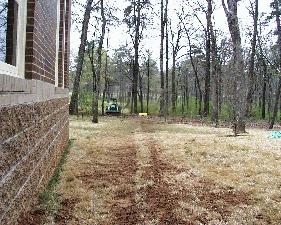 Trench refilled