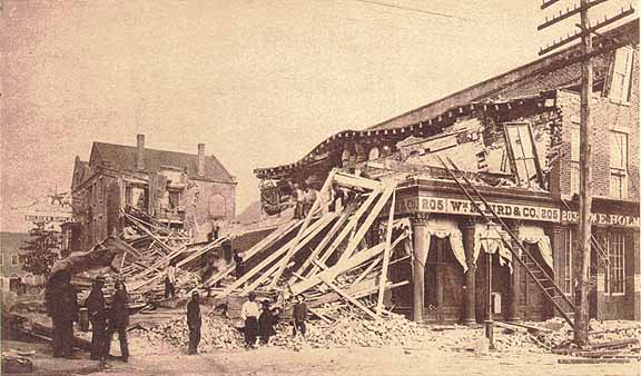 1886 Charleston, SC Earthquake Photo