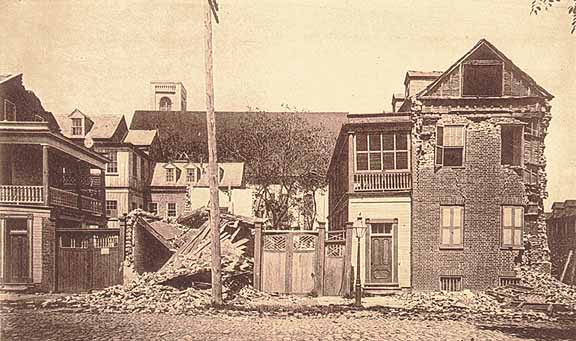 1886 Charleston, SC Earthquake Photo