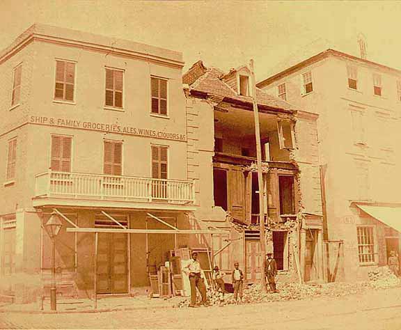 1886 Charleston, SC Earthquake Photo