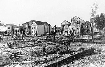 1906 San Francisco Earthquake Photo