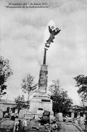 1917 El Salvador Earthquake Photo