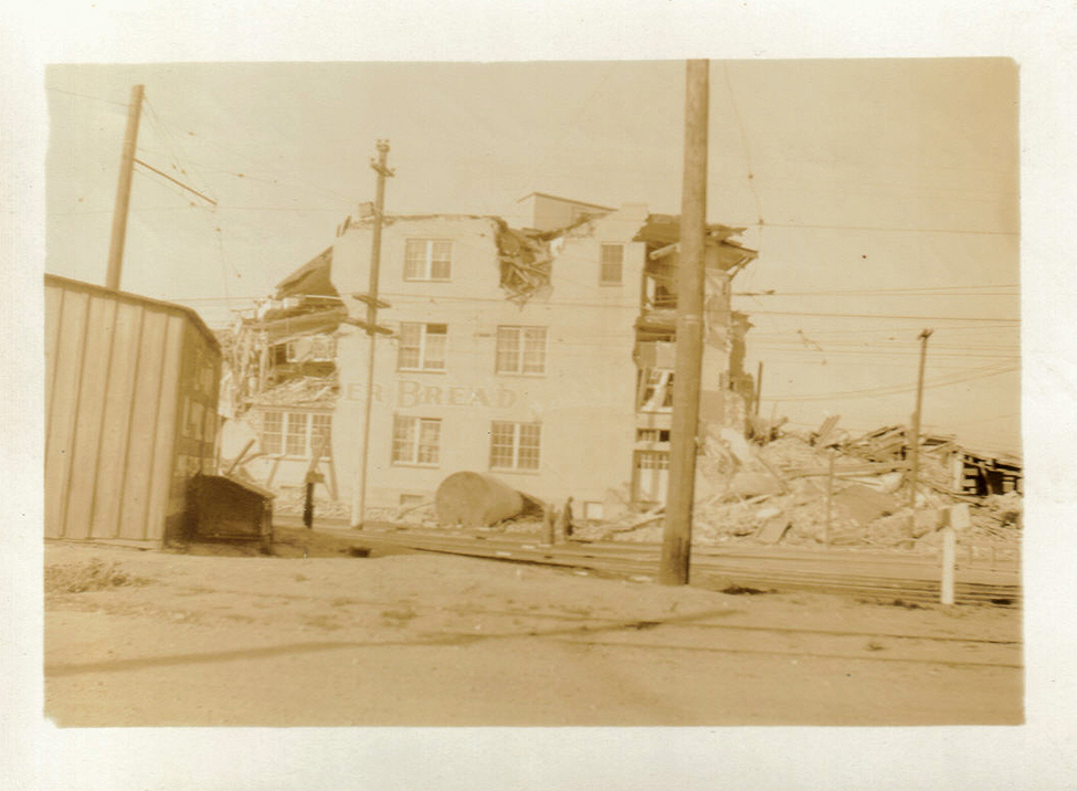 1933 Long Beach, CA Earthquake Photo