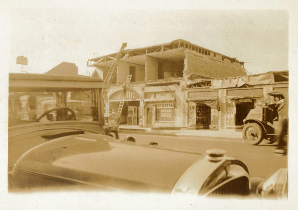 1933 Long Beach, CA Earthquake Photo