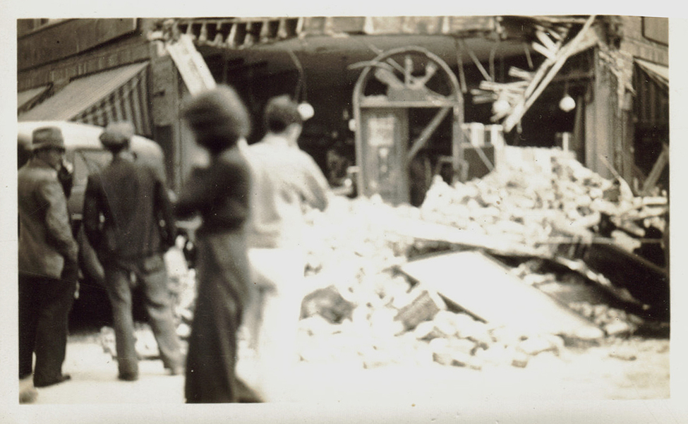 1933 Long Beach, CA Earthquake Photo