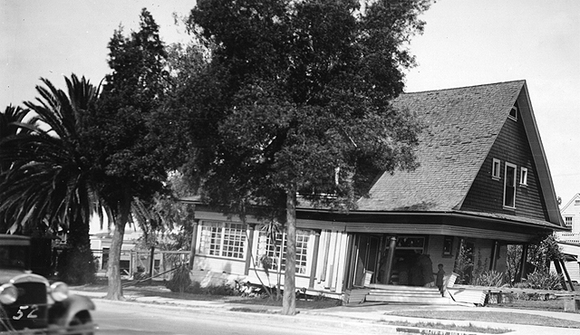 1933 Long Beach, CA Earthquake Photo